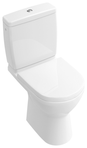 Villeroy & Boch Tiefspül-WC f Komb Comp O.novo 5689 360x610mm DF bodenst weiss alpin Ceramicplus, 56 5689R0R1