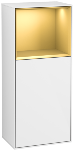 Villeroy & Boch Seitenschrank Finion G51 418x936x270mm Wandbel. A: (Scharn.) re, G510HFGF G510HFGF