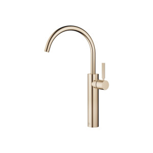 Dornbracht Waschtisch-Armatur mit erhöhtem Standfuß META 33534661 Light Gold gebürstet, 33534661-27 33534661-27