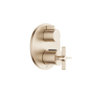 Dornbracht UP-Thermostat mit Zweiwege-Mengenregulierung VAIA 36426809 Champagne gebürstet (22kt Gold 36426809-46