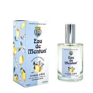 Eau de Menton Citron d'été - Eau de Toilette-100ml Prestige de Menton