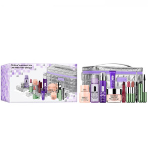 BLOCKBUSTERS - Coffret Rituel de Soin Visage et Maquillage-11 Produits Clinique