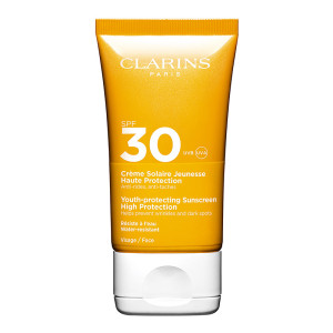 Crème Solaire Jeunesse Haute Protection Visage SPF30- CLARINS