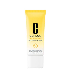UV Solutions - Soin Solaire Illuminateur Teinté SPF50- Clinique DEEP