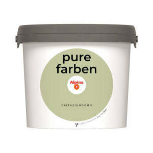Alpina Pure Farben Pistaziengrün 2,5 Liter