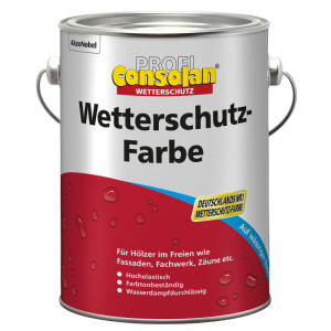 Consolan Wetterschutzfarbe 2,5 l blaugrau