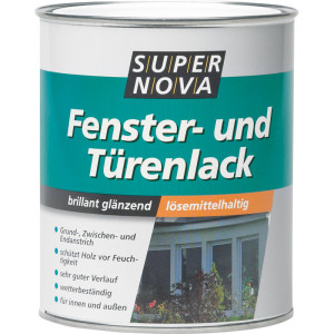 Super Nova Fenster und Türenlack 2,5 l