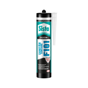 Sista F101 Sanitärsilikon hellgrau 300 ml
