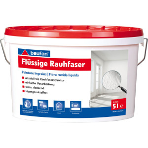 Baufan Flüssige Rauhfaser 5,0 l