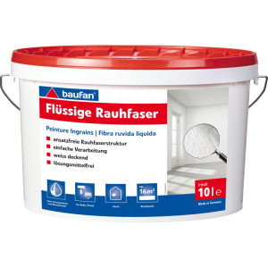 Baufan Flüssige Rauhfaser 10,0 l