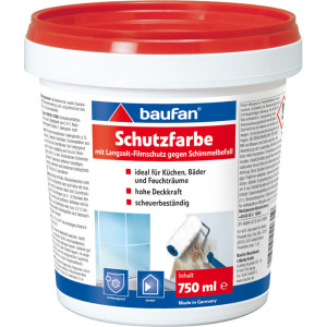 Baufan Schutzfarbe für Wand & Decke 750 ml