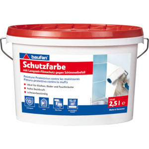 Baufan Schutzfarbe für Wand & Decke 2,5 l