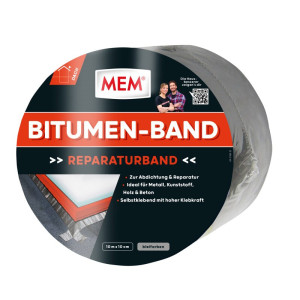 MEM Bitumen Band blei 10cm x 10m