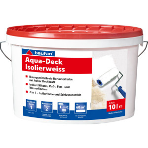Baufan Aqua-Deck Isolierweiss 10,0 l