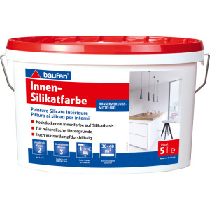 Baufan Innen Silikatfarbe 5,0 l