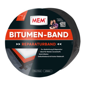 MEM Bitumen-Band schwarz 10m*7,5cm