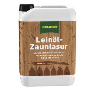 Ultrament Leinöl-Zaunlasur 10 l