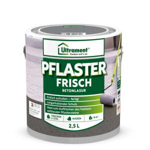 Ultrament Pflaster Frisch 2,5 l grau