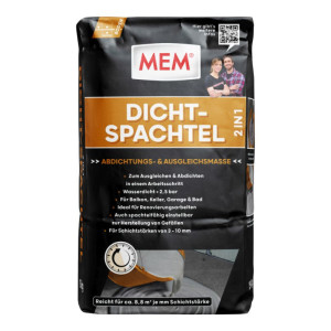 MEM Dicht-Spachtel 2 in 1 15 kg