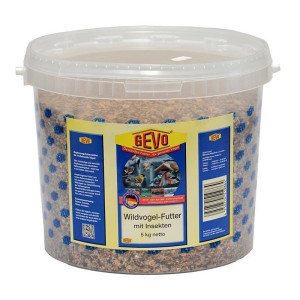 GEVO Wildvogelfutter mit Insekten 5 kg Eimer