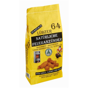 Lübzer Zündwolle 64er Sparbeutel