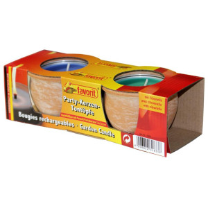 Favorit Party-Kerzen im Minitopf 2er Pack