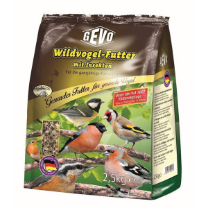 GEVO Wildvogelfutter mit Insekten 2,5 kg