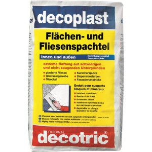 Decoplast Flächen- und Fliesenspachtel 25 kg