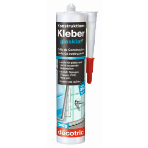 Decotric Konstruktions-Kleber glasklar 300 g