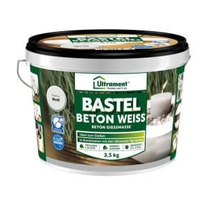 Ultrament Bastel Beton 3,5 kg weiß