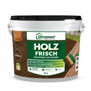 Ultrament Holz Frisch 4 Liter terrabraun