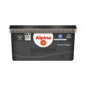 Alpina Farbrezepte Dunkle Eleganz matt 1 Liter