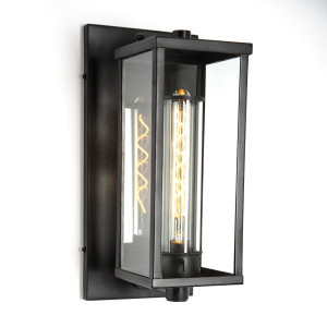 KS Verlichting Bristol Muurlamp Zwart