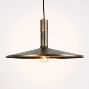 KS Verlichting Hanglamp Roswell Antiek Messing