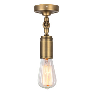 KS Verlichting Emeli plafondlamp Antiek Messing