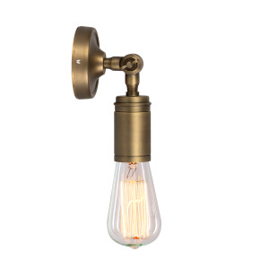 KS Verlichting Emeli wandlamp Antiek Messing