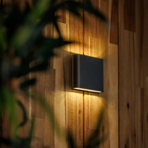 Gardenlights Muro Muurlamp 12 Volt Zwart