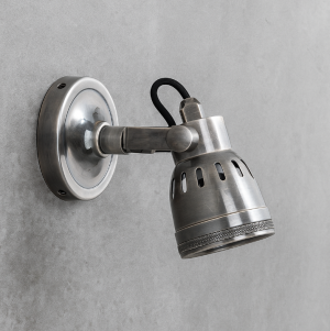 KS Verlichting Opbouwspot Indigo Antiek Zilver