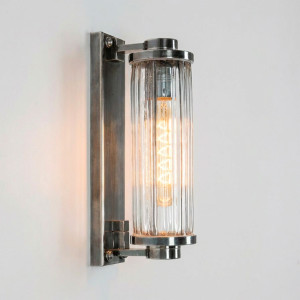 KS Verlichting Muurlamp Porter Outdoor Antiek Zilver