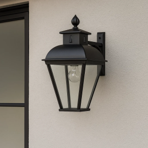 KS Verlichting Muurlamp Vondel Hang Matzwart Buitenverlichting