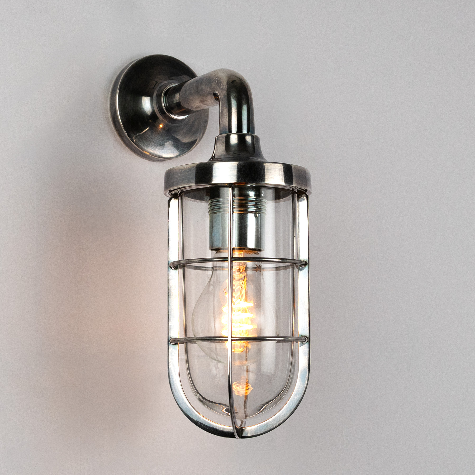KS Verlichting Tristan muurlamp Zilver