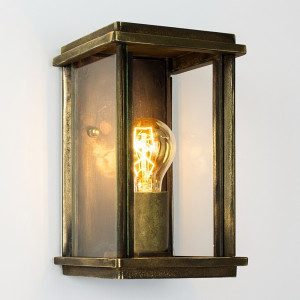 KS Verlichting Capital Muurlamp Brons Small