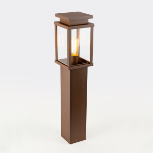 KS Verlichting Jersey Tuinlamp Corten 60cm met LED