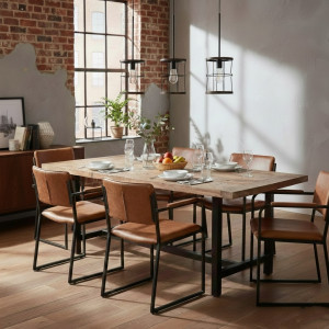 KS Verlichting Benson Hanglamp Zwart Brons