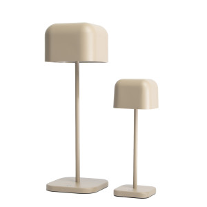 KS Verlichting Cabo Tafellampenset Beige – Small & Medium