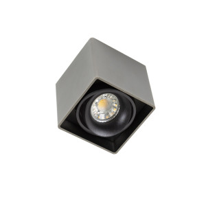 KS Verlichting Bjorn 1 Opbouwspot Gun Metal