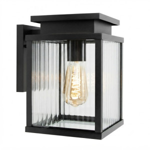 KS Verlichting Leicester 2 Muurlamp Zwart