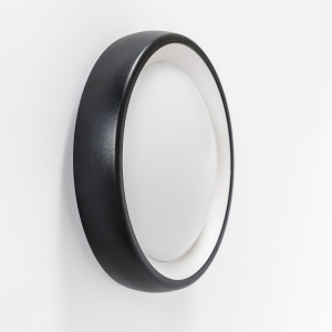 KS Verlichting Flint Muurlamp Zwart Medium