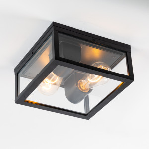 KS Verlichting Timothy Plafondlamp Zwart