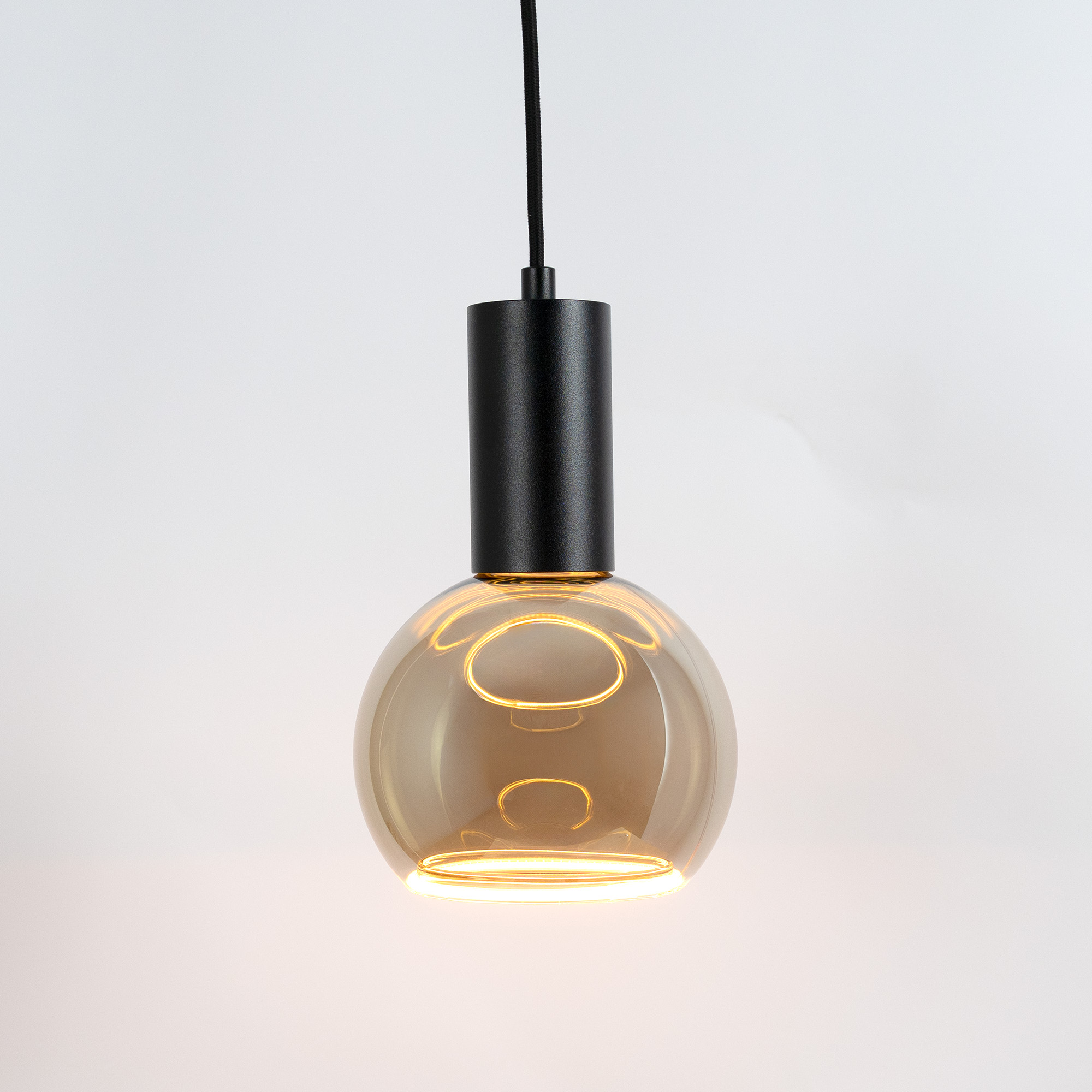 KS Verlichting Luxum Pendellamp E27 Zwart